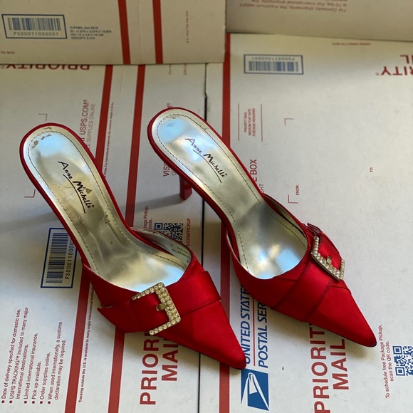 Vintage Anne Michelle Heel Mule - Picture 1 of 5